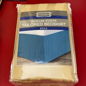 Damask Tailored Bedskirt